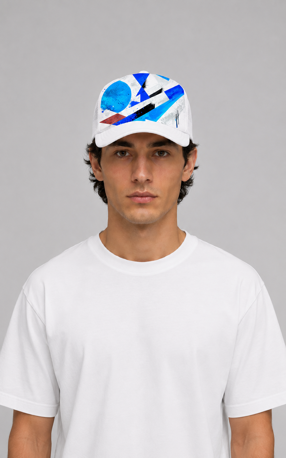 Gorra Malla Azul