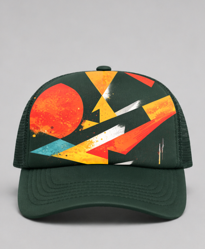 Gorra Verde Malla