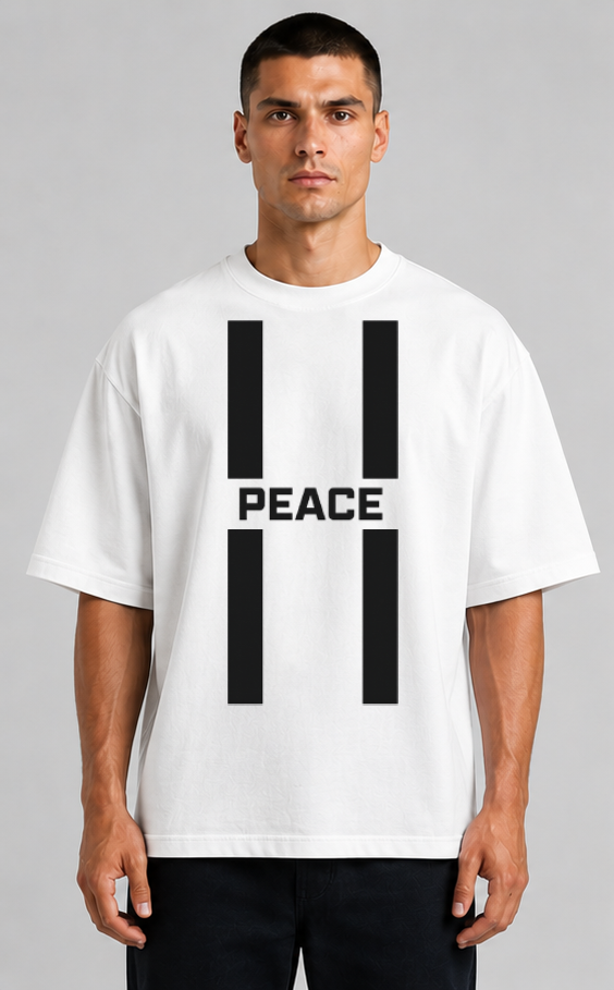 Camiseta Oversized Peace